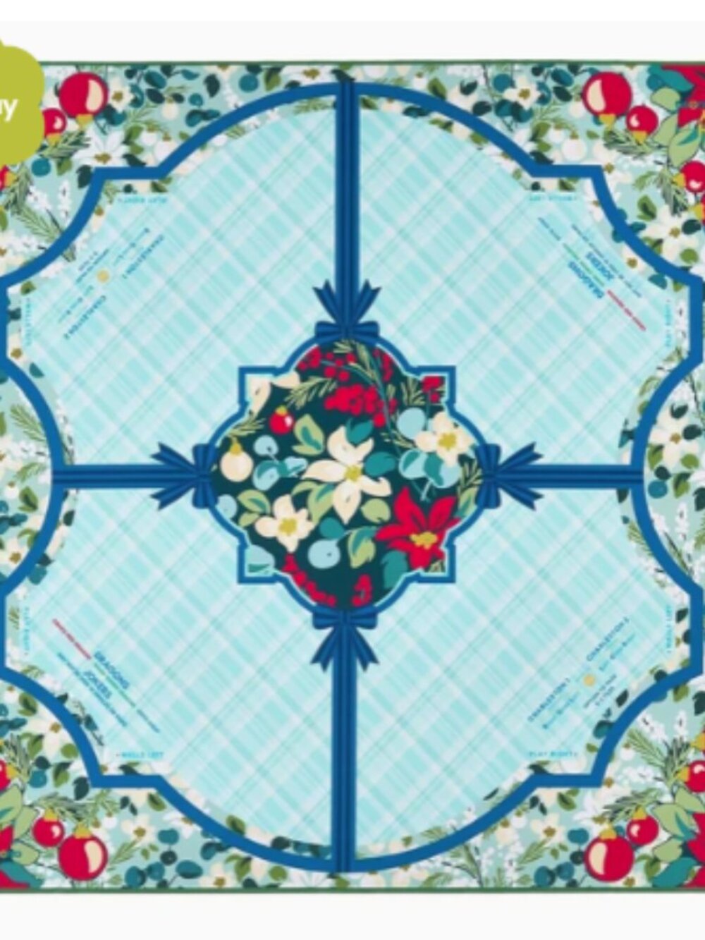 🀄 Oh My Mahjong Winterberry Holiday Mahjong Mat – New